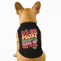 Its The Most Wonderful Time Of The Year Christmas Groovy Doggie Tank
