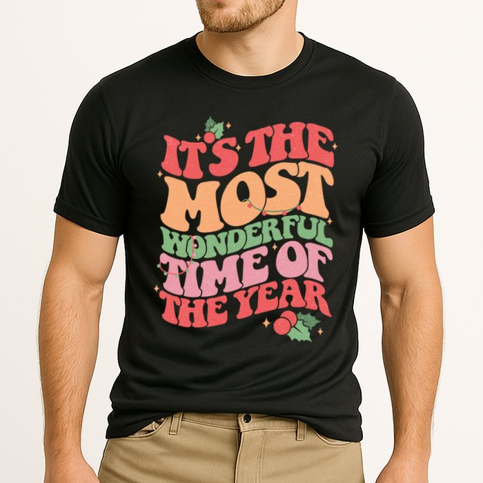 Its The Most Wonderful Time Of The Year Christmas Groovy Performance Shirt