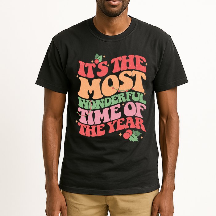 Its The Most Wonderful Time Of The Year Christmas Groovy Tall T-Shirt