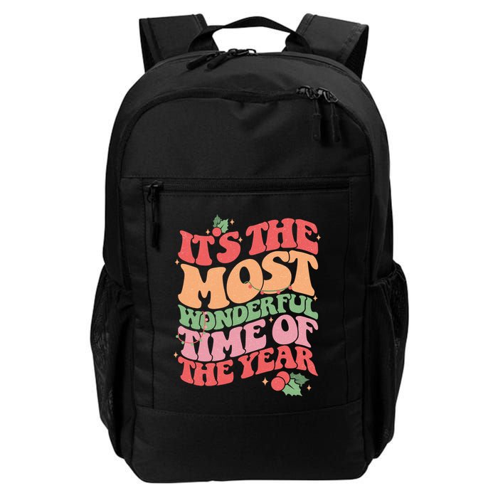 Its The Most Wonderful Time Of The Year Christmas Groovy Backpack