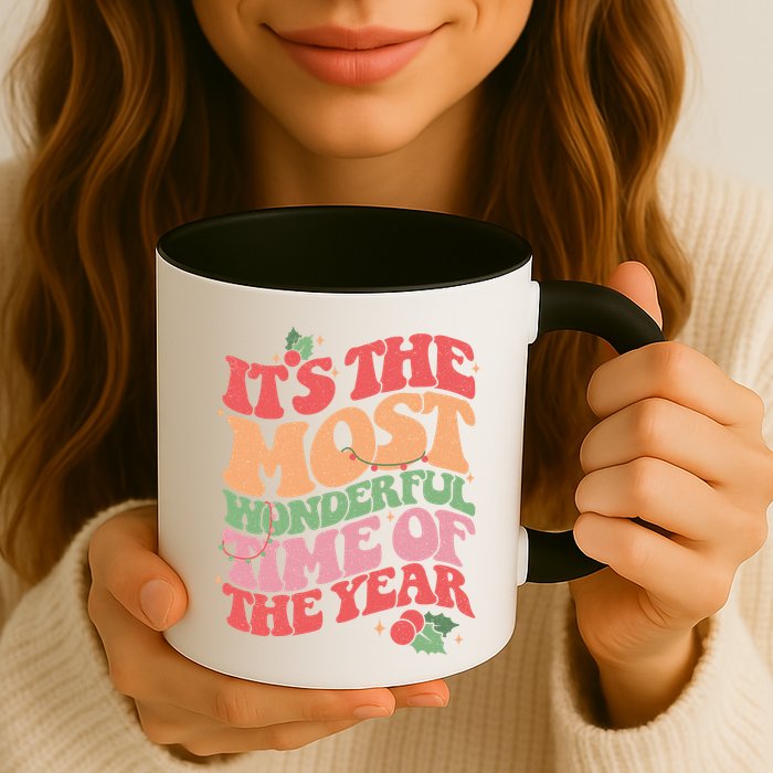 Its The Most Wonderful Time Of The Year Christmas Groovy Mug