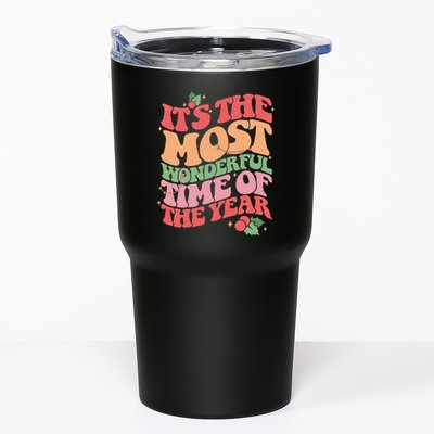 Its The Most Wonderful Time Of The Year Christmas Groovy Tumbler