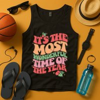 Its The Most Wonderful Time Of The Year Christmas Groovy Tank Top
