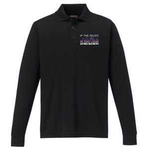 If The Music Is Too Loud You Are Too Old Music Lover Performance Long Sleeve Polo