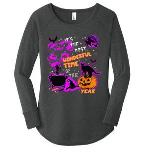 Its The Most Wonderful Time Of The Year Halloween Women's Perfect Tri Tunic Long Sleeve Shirt