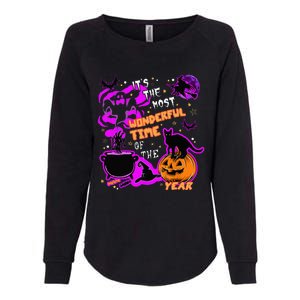 Its The Most Wonderful Time Of The Year Halloween Womens California Wash Sweatshirt