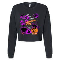 Its The Most Wonderful Time Of The Year Halloween Cropped Pullover Crew