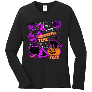 Its The Most Wonderful Time Of The Year Halloween Ladies Long Sleeve Shirt