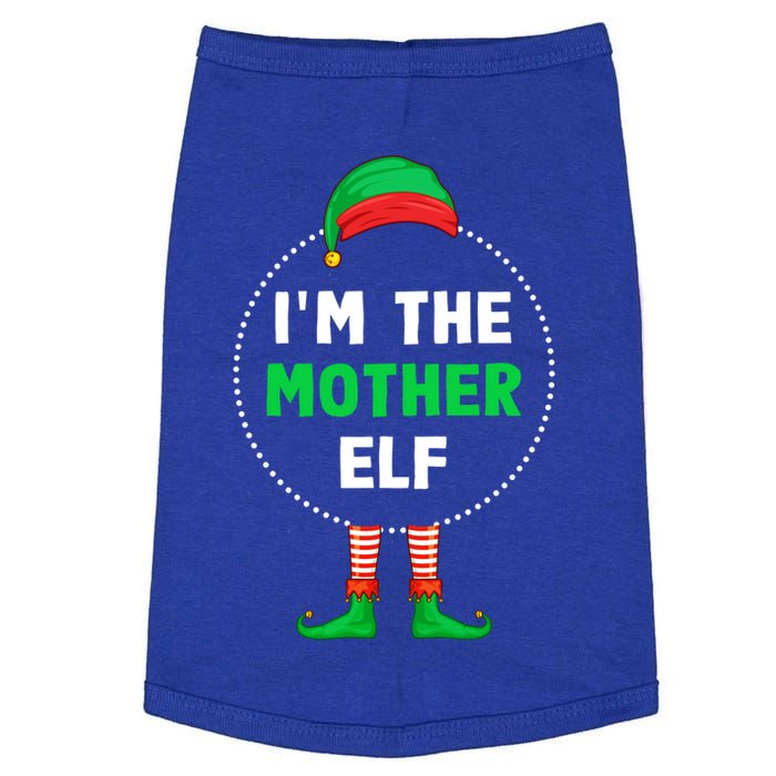 Im The Mother Elf Christmas Funny Gift Doggie Tank