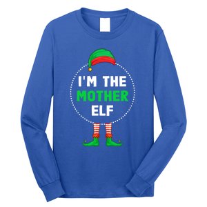 Im The Mother Elf Christmas Funny Gift Long Sleeve Shirt