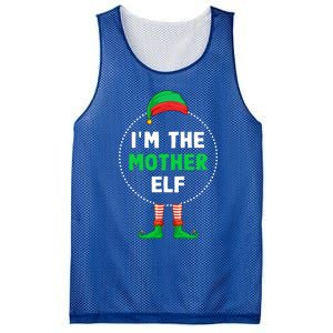 Im The Mother Elf Christmas Funny Gift Mesh Reversible Basketball Jersey Tank