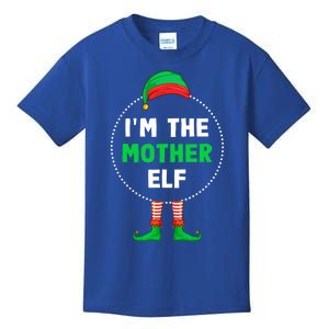 Im The Mother Elf Christmas Funny Gift Kids T-Shirt