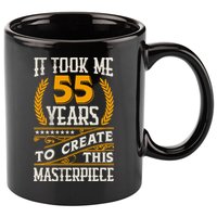 It Took Me 55 Year To Create This Masterpiece 55th Bgiftday Great Gift 11oz C Handle Ceramic Mug