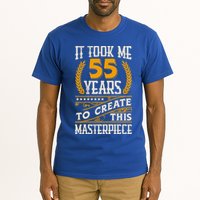 It Took Me 55 Year To Create This Masterpiece 55th Bgiftday Great Gift Tall T-Shirt