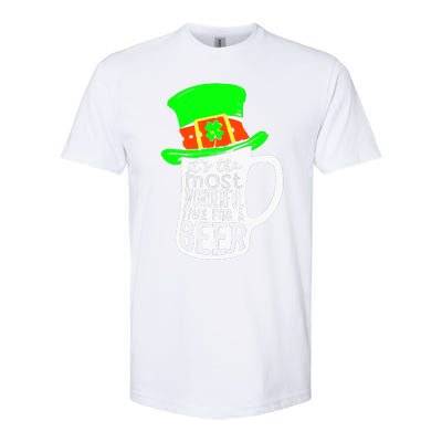 It's The Most Wonderful Time For A Beer Hat St.Patrick's Day Softstyle CVC T-Shirt