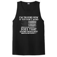 IM Talking Now Trump Kamala Debate Funny Trump PosiCharge Competitor Tank