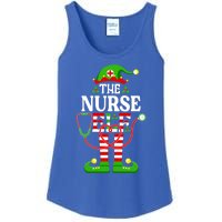 Im The Nurse Elf Cute Gift Funny Christmas Family Matching Gift Ladies Essential Tank