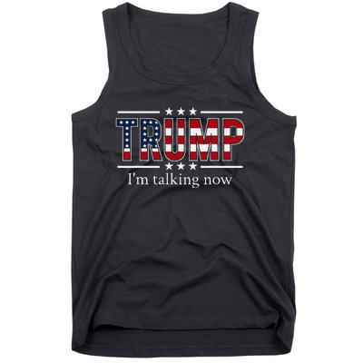 IM Talking Now Trump Vance 2024 Election Debate Patriotic Tank Top