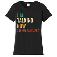 IM Talking Now Trump Kamala Harris Debate 2024 Women's T-Shirt