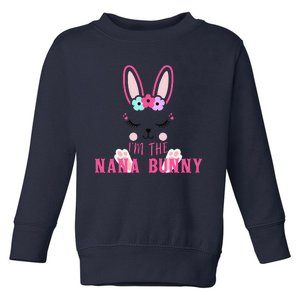 I'm The Nana Bunny MIMI Easter Bunny Costume Easter Toddler Sweatshirt