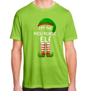 Im The Nicu Nurse Elf Funny Elf Family Matching Christmas Gift Adult ChromaSoft Performance T-Shirt