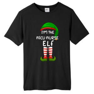 Im The Nicu Nurse Elf Funny Elf Family Matching Christmas Gift Tall Fusion ChromaSoft Performance T-Shirt