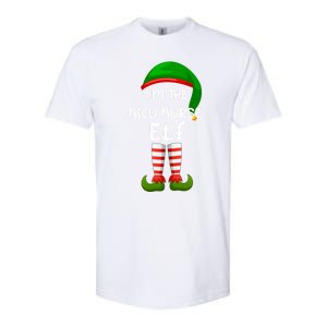 Im The Nicu Nurse Elf Funny Elf Family Matching Christmas Gift Softstyle CVC T-Shirt