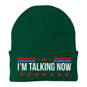 IM Talking Now Elections 2024 Democrat Republican Knit Cap Winter Beanie