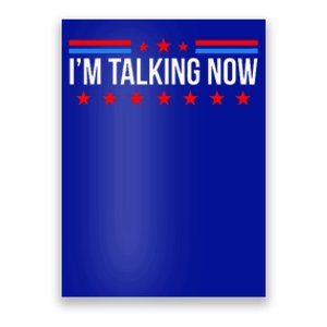 IM Talking Now Elections 2024 Democrat Republican Poster