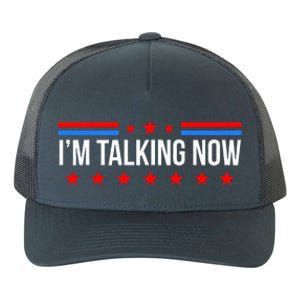 IM Talking Now Elections 2024 Democrat Republican Yupoong Adult 5-Panel Trucker Hat