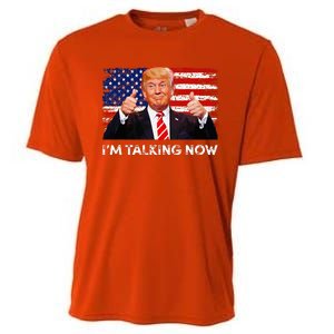 IM Talking Now Trump Debate Zinger Cooling Performance Crew T-Shirt