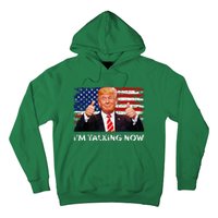 IM Talking Now Trump Debate Zinger Hoodie