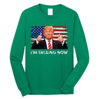 IM Talking Now Trump Debate Zinger Long Sleeve Shirt