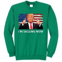 IM Talking Now Trump Debate Zinger Sweatshirt