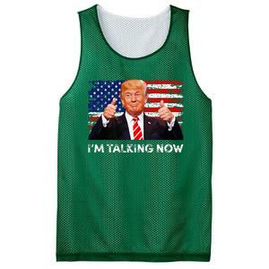 IM Talking Now Trump Debate Zinger Mesh Reversible Basketball Jersey Tank