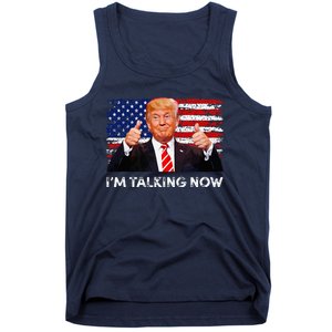 IM Talking Now Trump Debate Zinger Tank Top