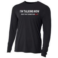 IM Talking Now Does That Sound Familiar Trump Cooling Performance Long Sleeve Crew