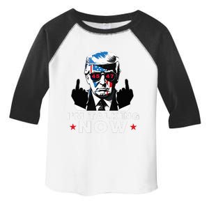 IM Talking Now Trump President Debate 2024 Toddler Fine Jersey T-Shirt