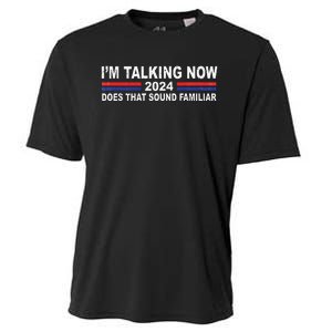 IM Talking Now Does That Sound Familiar Cooling Performance Crew T-Shirt