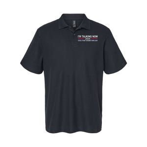 IM Talking Now Does That Sound Familiar Softstyle Adult Sport Polo