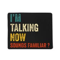 IM Talking Now Trump Kamala Harris Debate 2024 Mousepad