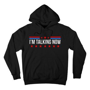 IM Talking Now Elections 2024 Democrat Republican Hoodie