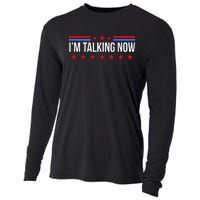 IM Talking Now Elections 2024 Democrat Republican Cooling Performance Long Sleeve Crew