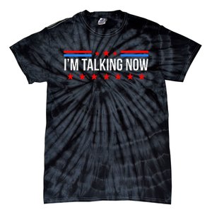 IM Talking Now Elections 2024 Democrat Republican Tie-Dye T-Shirt