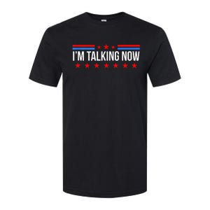 IM Talking Now Elections 2024 Democrat Republican Softstyle CVC T-Shirt