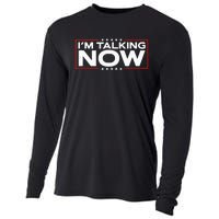 IM Talking Now Elections 2024 Democrat Republican Cooling Performance Long Sleeve Crew