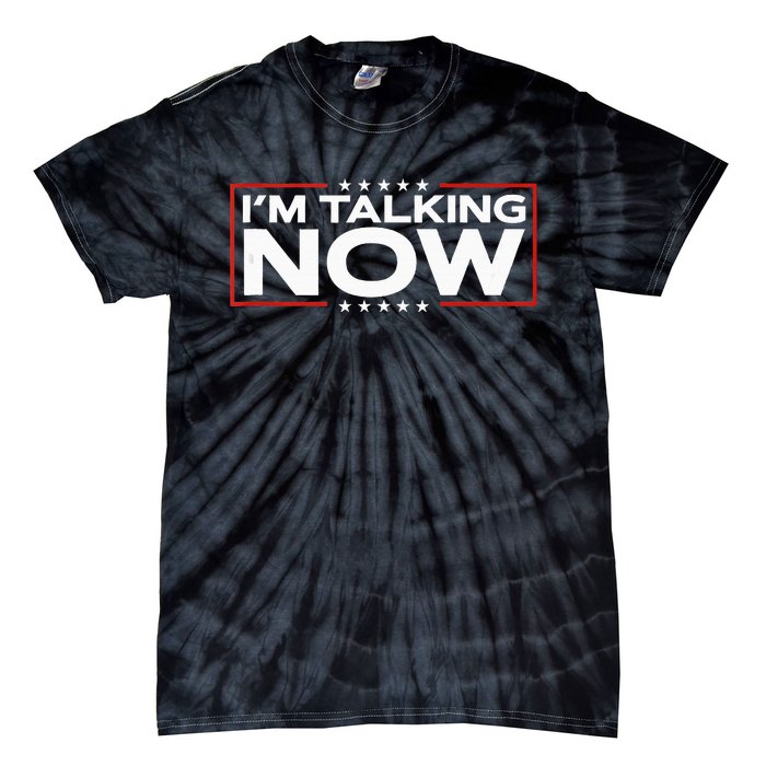 IM Talking Now Elections 2024 Democrat Republican Tie-Dye T-Shirt