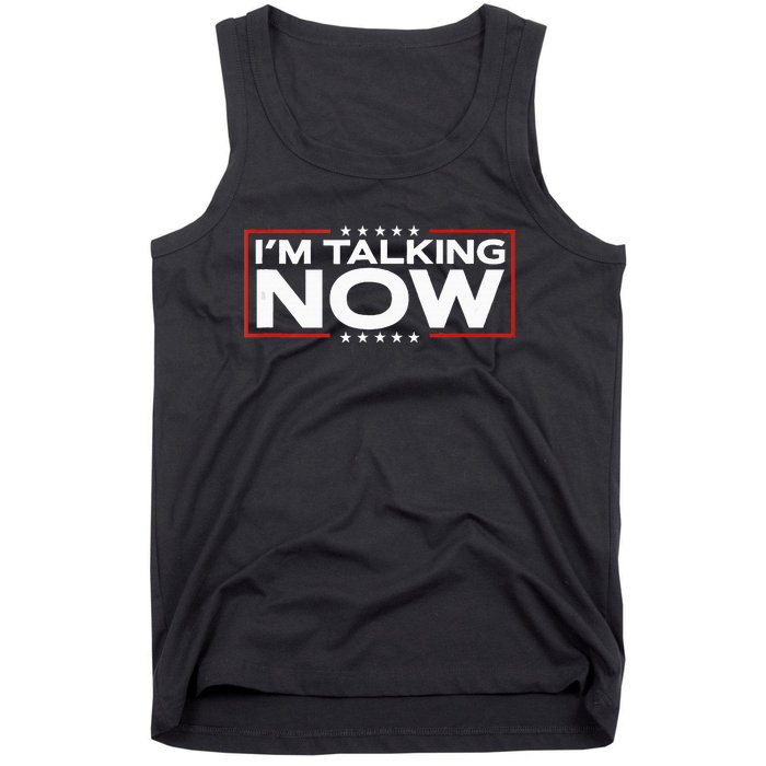 IM Talking Now Elections 2024 Democrat Republican Tank Top