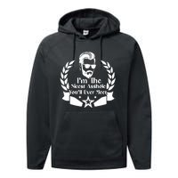 I'm The Nicest Asshole You'll Ever Meet - Sarcastic Sexy Performance Fleece Hoodie