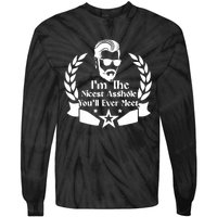 I'm The Nicest Asshole You'll Ever Meet - Sarcastic Sexy Tie-Dye Long Sleeve Shirt